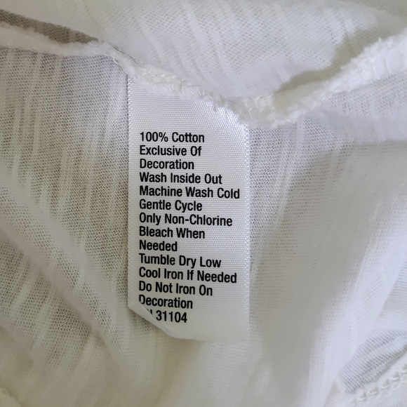 Chip & pepper cotton embroidery boho top sz XS - Picture 5 of 5